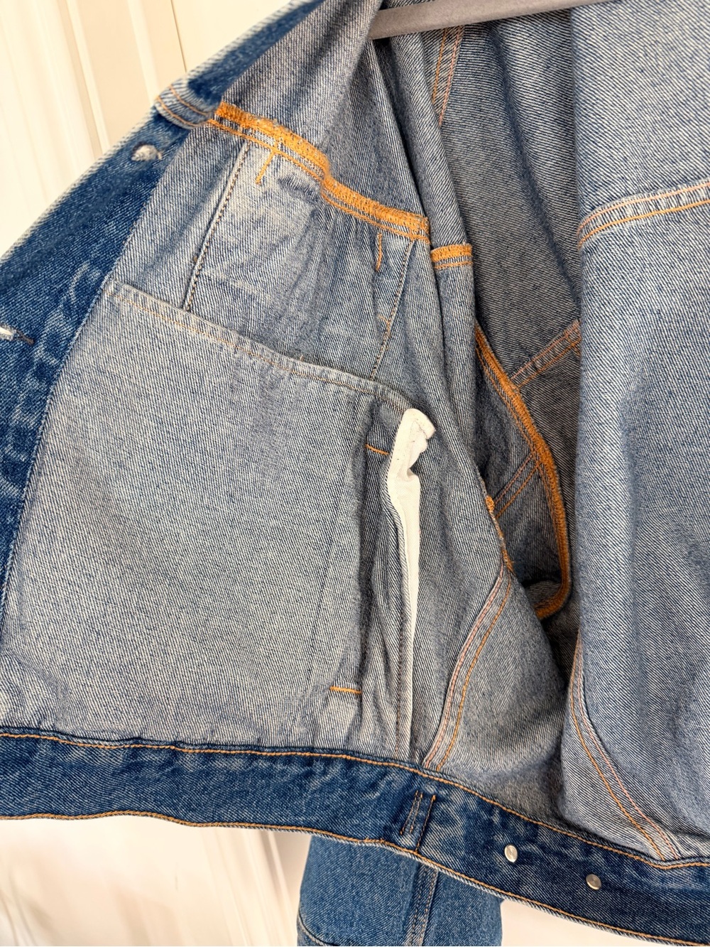 Acne Studios Oversize Denim Trucker Jacket - Picture 8 of 9